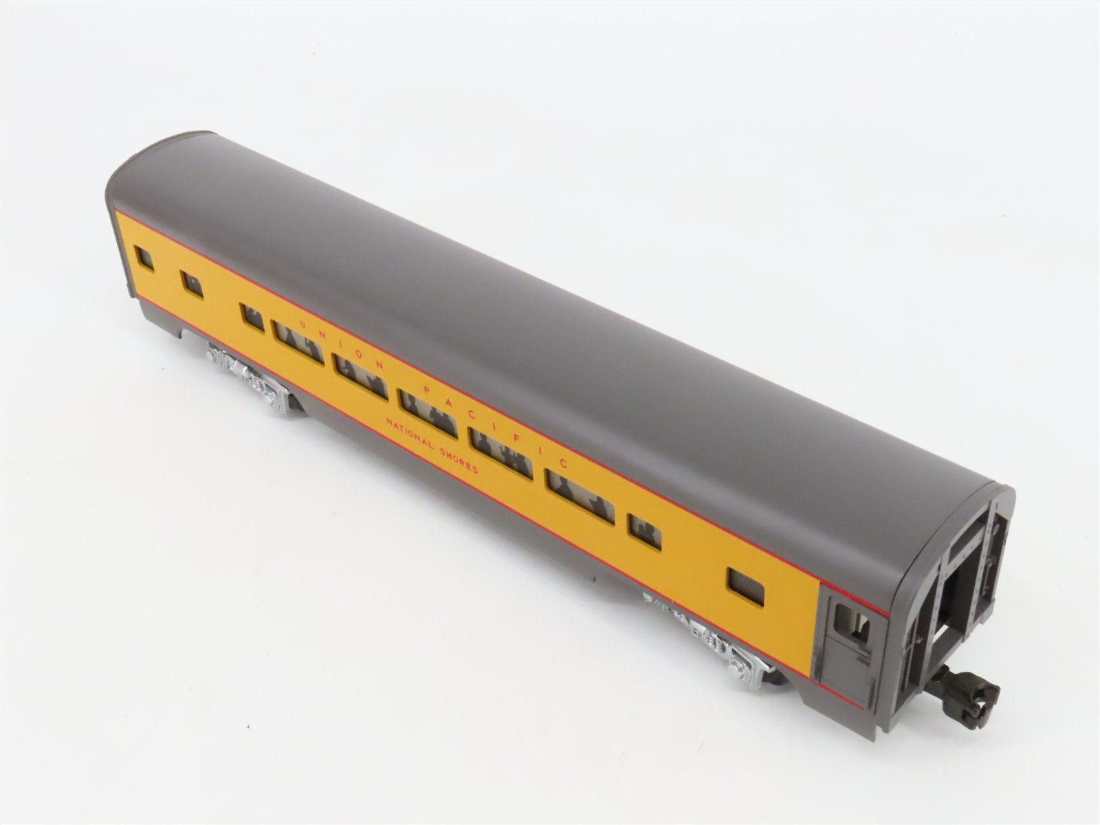 O Gauge 3-Rail MTH MT-6119 UP Union Pacific 60' Aluminum Passenger 2-Car Set