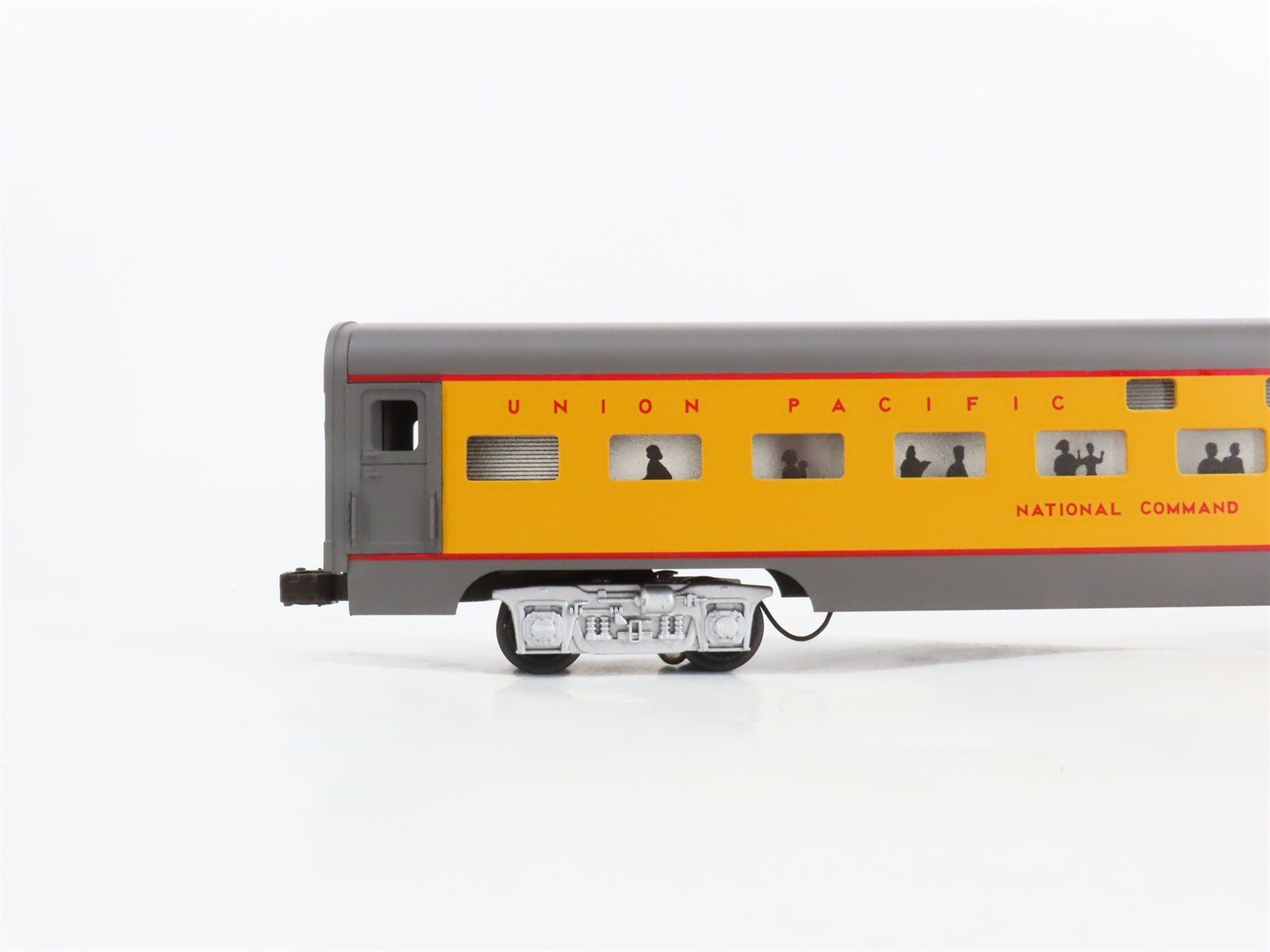 O Gauge 3-Rail MTH MT-6119 UP Union Pacific 60' Aluminum Passenger 2-Car Set
