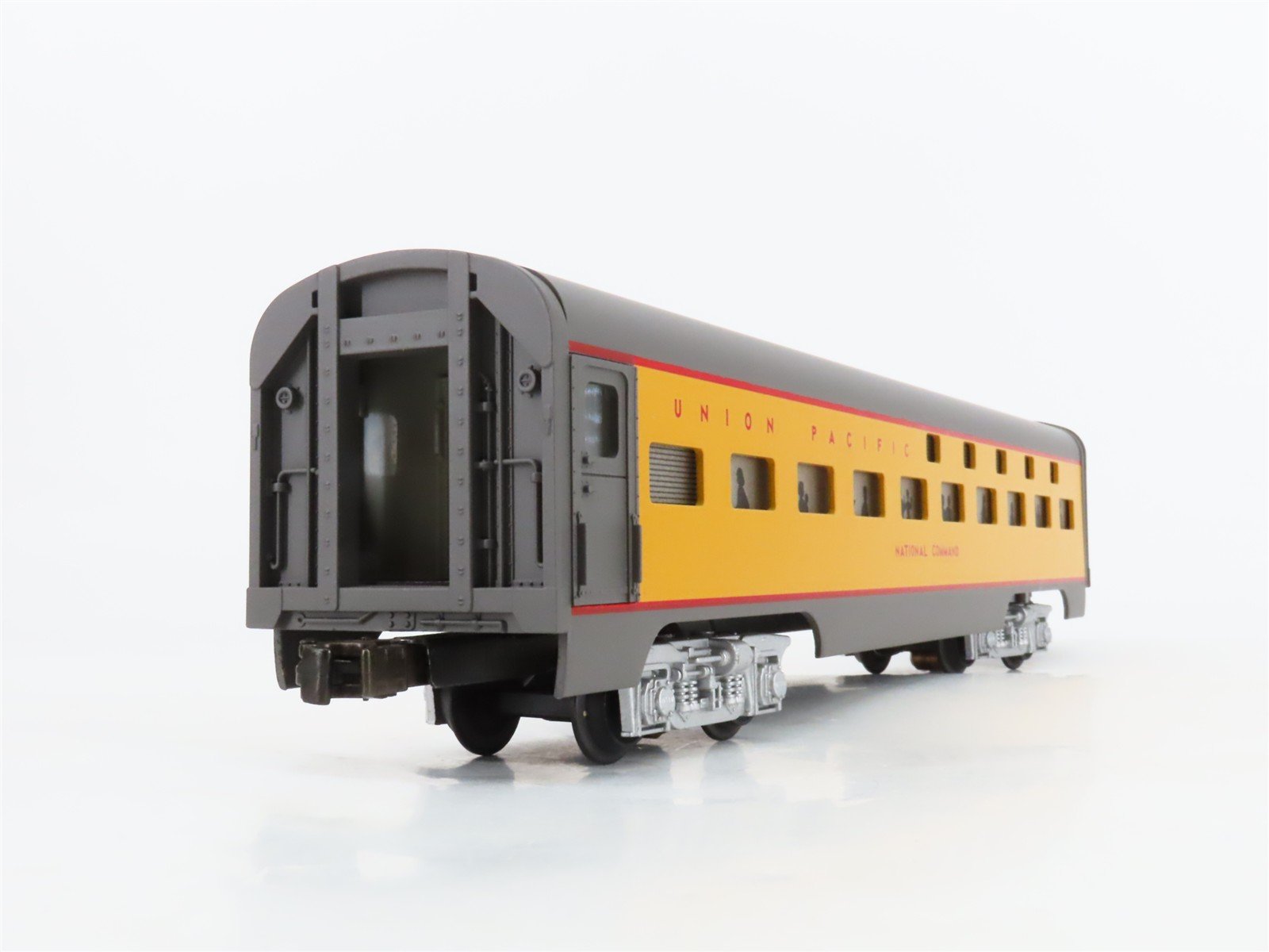 O Gauge 3-Rail MTH MT-6119 UP Union Pacific 60' Aluminum Passenger 2-Car Set