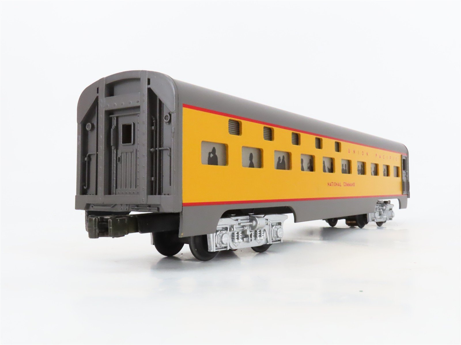 O Gauge 3-Rail MTH MT-6119 UP Union Pacific 60' Aluminum Passenger 2-Car Set