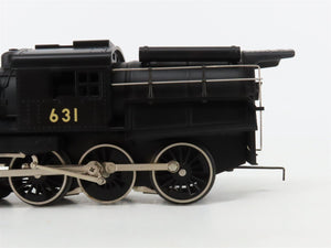O27 Gauge 3-Rail MTH RailKing 30-1141-1 CNJ 4-6-0 Camelback Steam #631 w/ Sound
