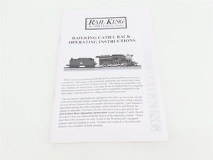 O27 Gauge 3-Rail MTH RailKing 30-1141-1 CNJ 4-6-0 Camelback Steam #631 w/ Sound