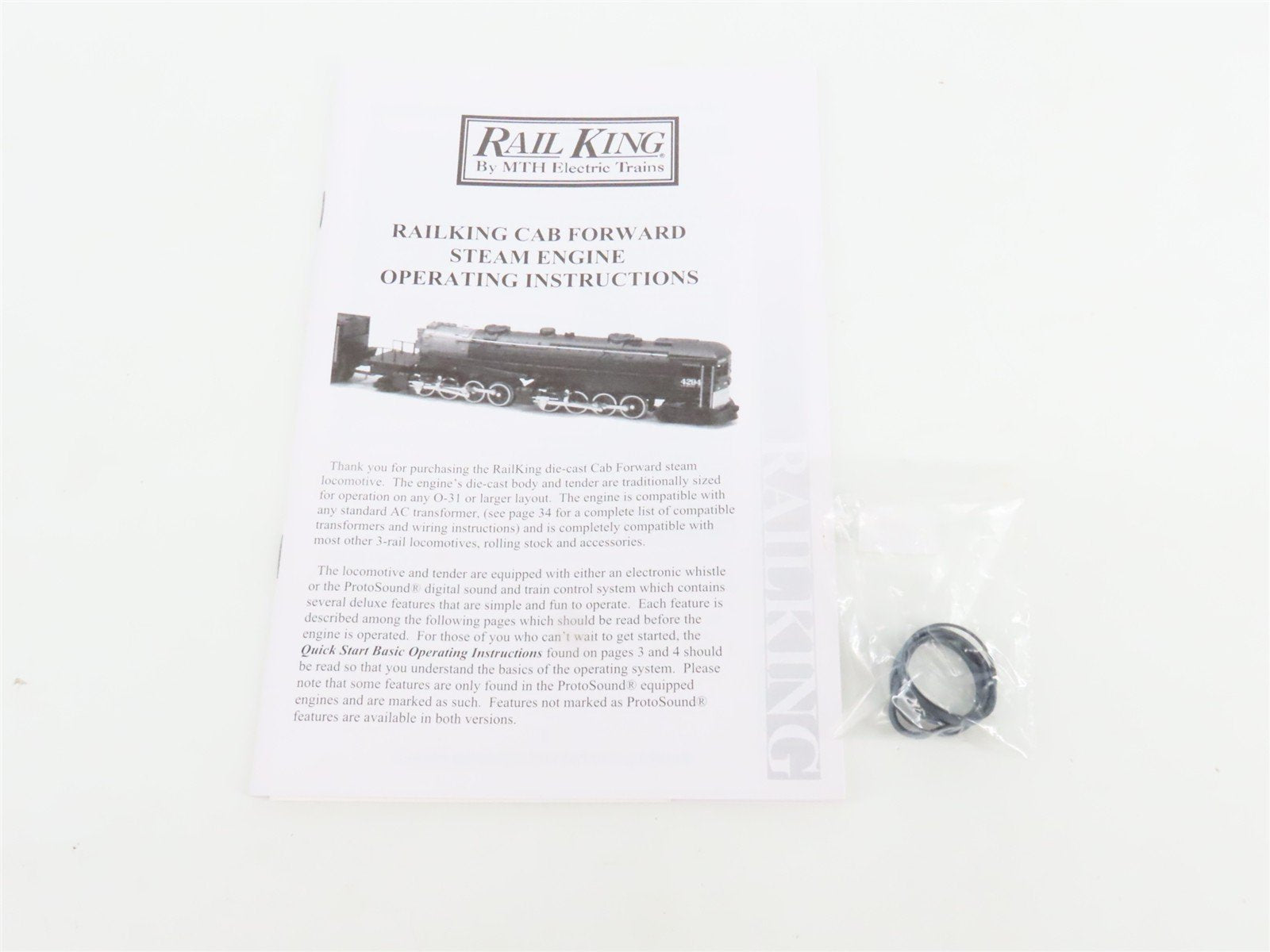 O Gauge 3-Rail MTH RailKing 30-1144-1 SP 4-8-8-2 Cab Forward Steam #4294 w/Sound