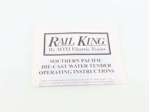 O27 Gauge 3-Rail MTH RailKing 30-1126 Unlettered SP 