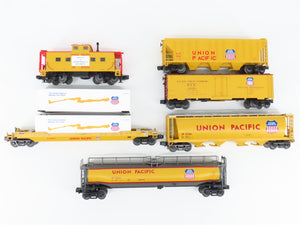 O Gauge 3-Rail MTH Rail King 30-7005 UP Union Pacific Assorted Freight 6-Car Set
