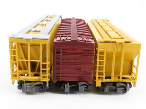 O Gauge 3-Rail MTH Rail King 30-7005 UP Union Pacific Assorted Freight 6-Car Set