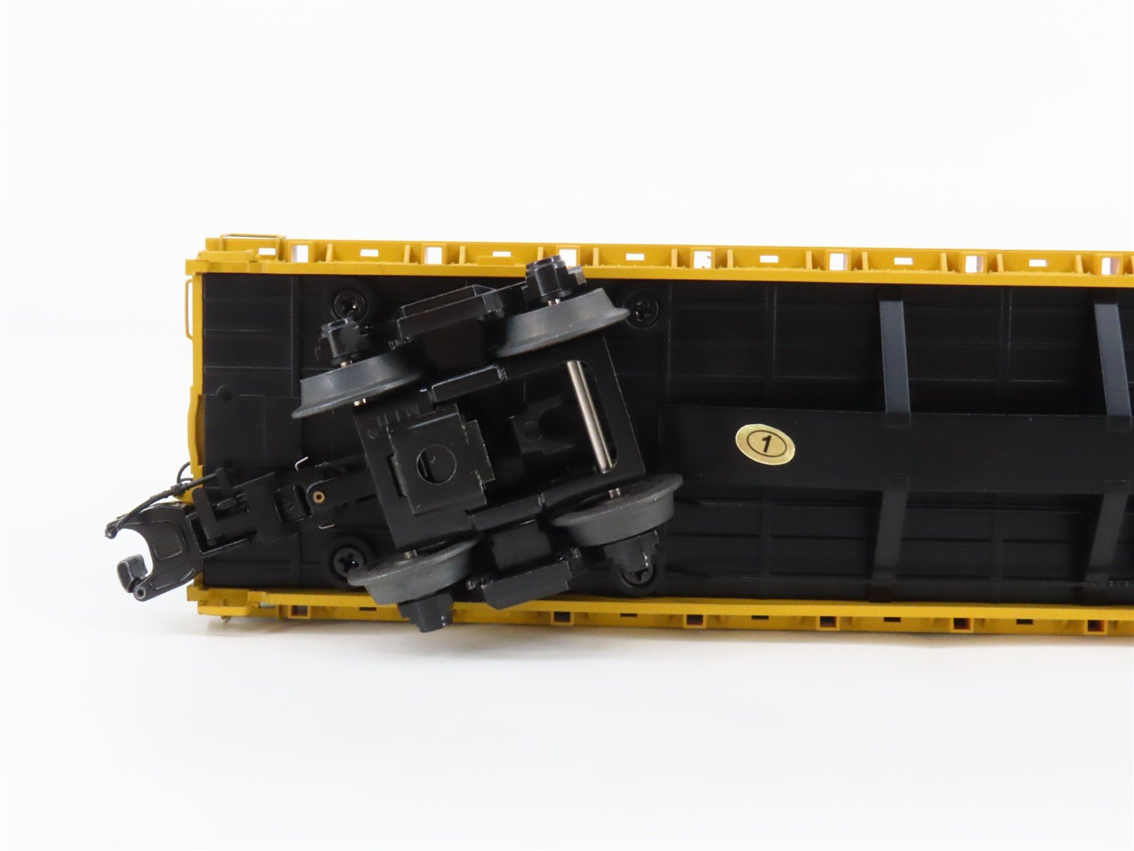O Gauge 3-Rail MTH 20-98888 UP Union Pacific Flat Car #52042 w/ Trash Containers