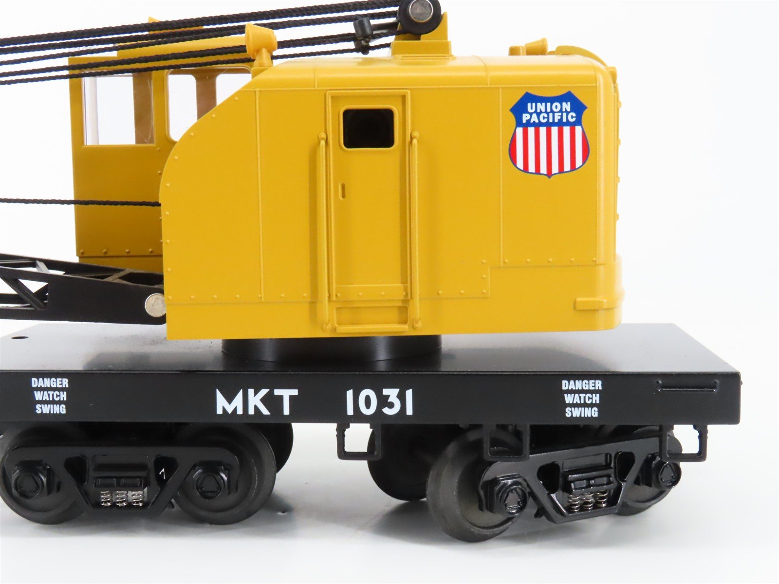 O Gauge 3-Rail MTH Rail King 30-7931 MKT UP Union Pacific Crane Car #1031