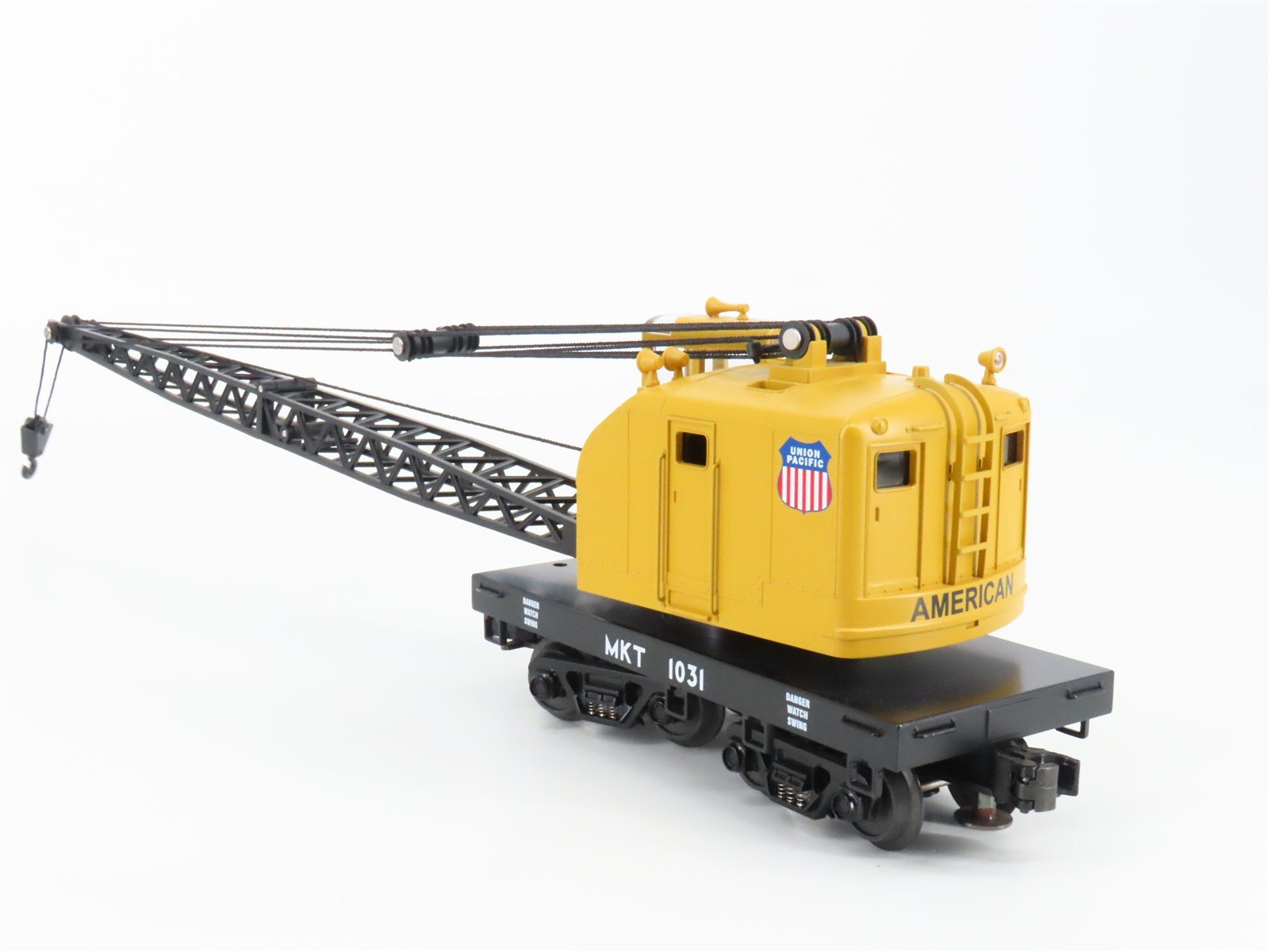 O Gauge 3-Rail MTH Rail King 30-7931 MKT UP Union Pacific Crane Car #1031