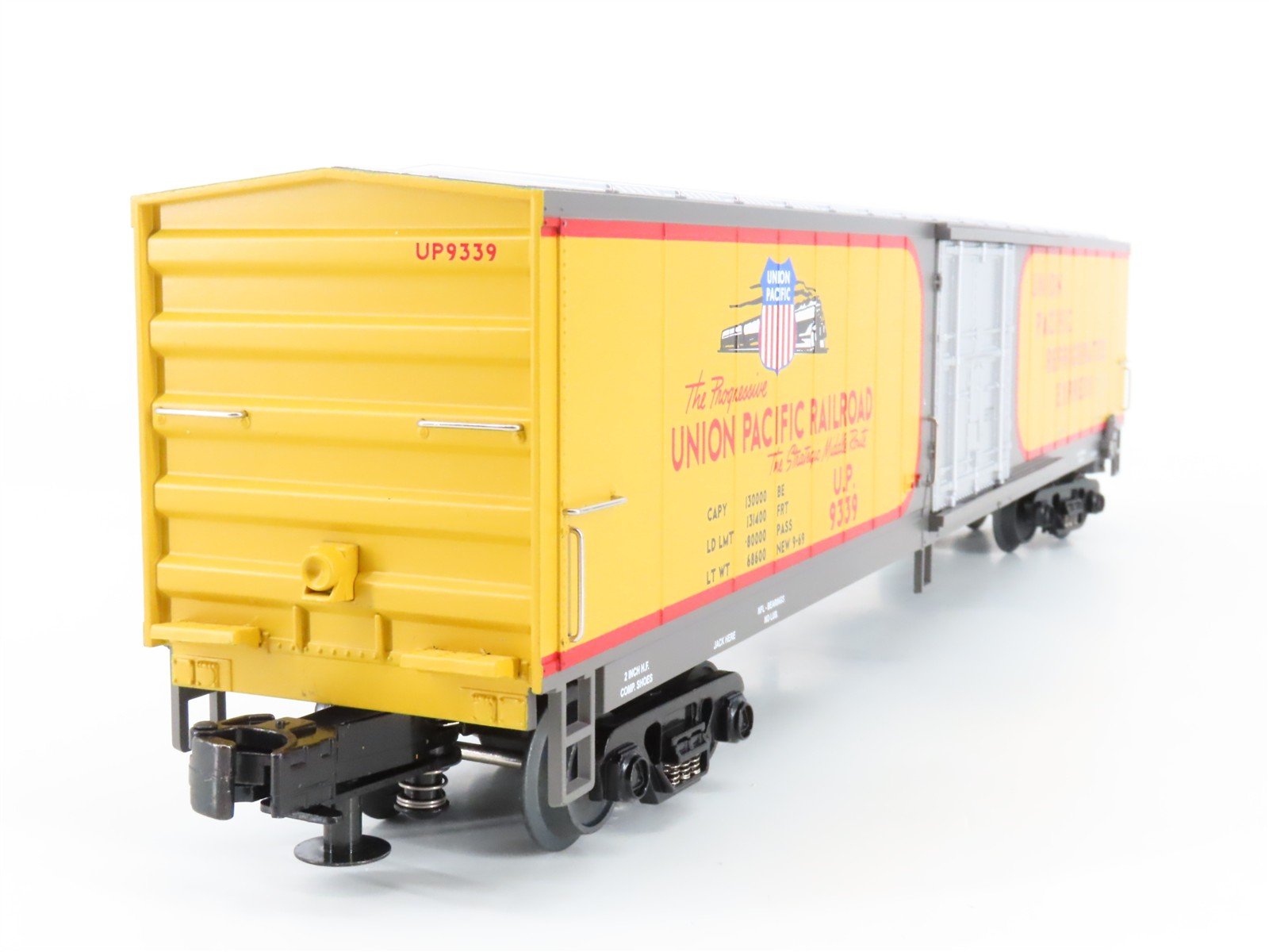 O Gauge 3-Rail MTH 20-94032 UP Union Pacific Railroad 60' Express Reefer #9339