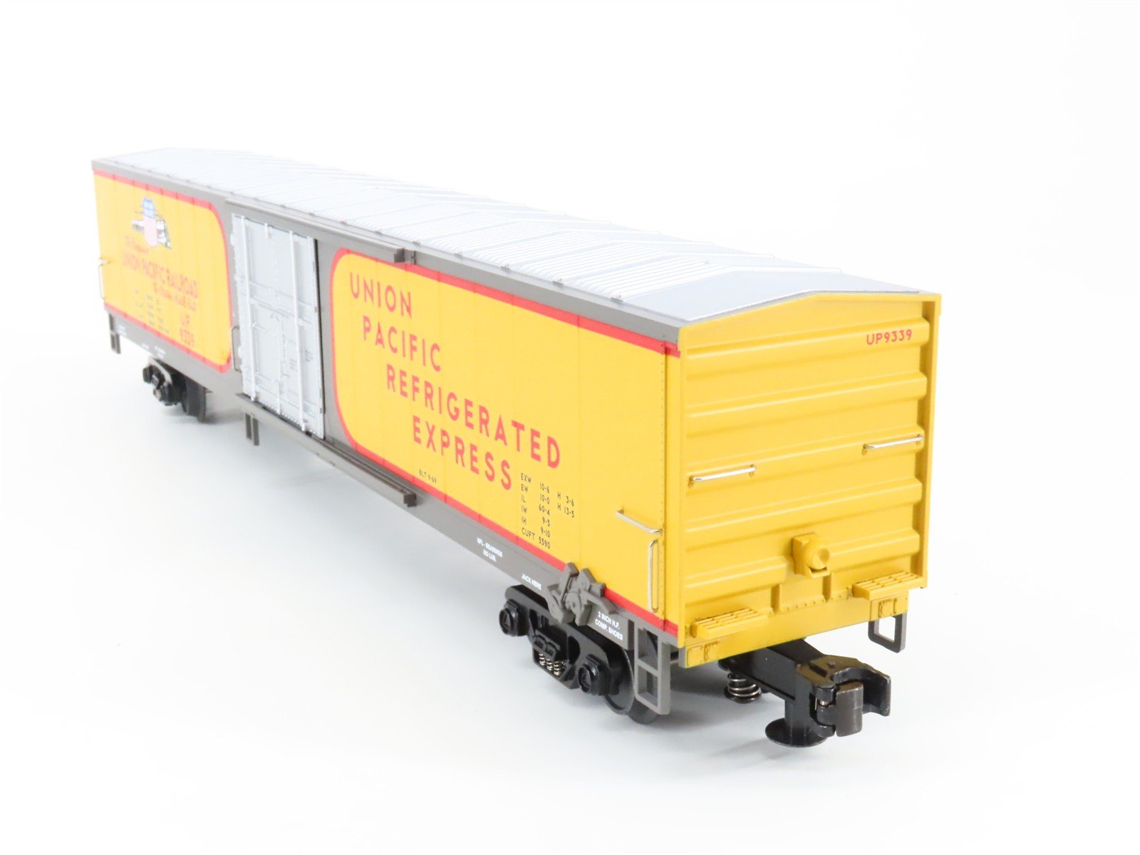 O Gauge 3-Rail MTH 20-94032 UP Union Pacific Railroad 60' Express Reefer #9339