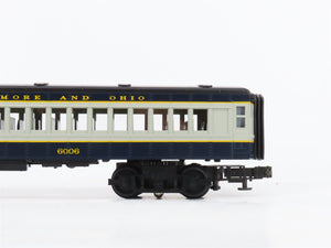 O Gauge 3-Rail MTH 30-2134-3 B&O Baltimore & Ohio Doodlebug #6006 UNPOWERED