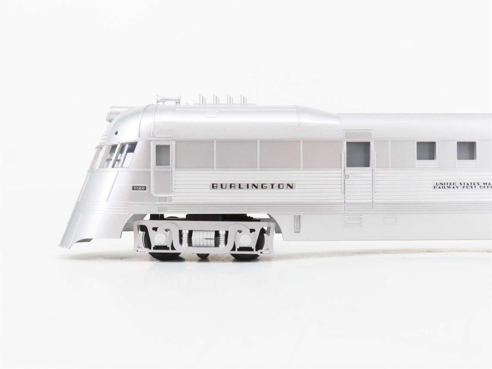 O Gauge 3-Rail MTH 30-2186-1 Burlington Zephyr Diesel Passenger Set w/Sound
