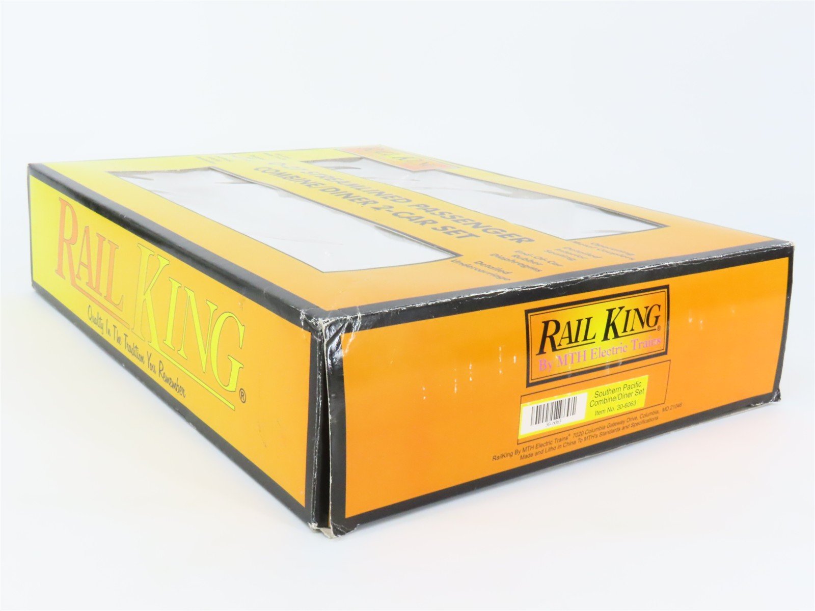 O Gauge 3-Rail MTH Rail King 30-6063 SP Daylight Combine/Diner Passengers 2-Pack