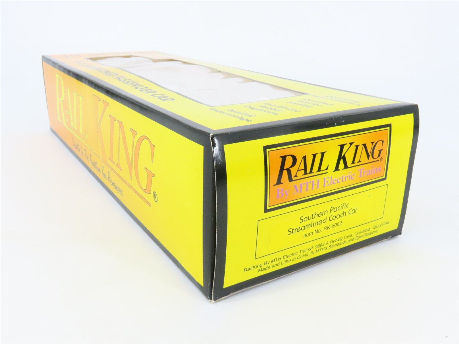 O Gauge 3-Rail MTH Rail King RK-6062 SP Southern Pacific Coach Passenger #2437