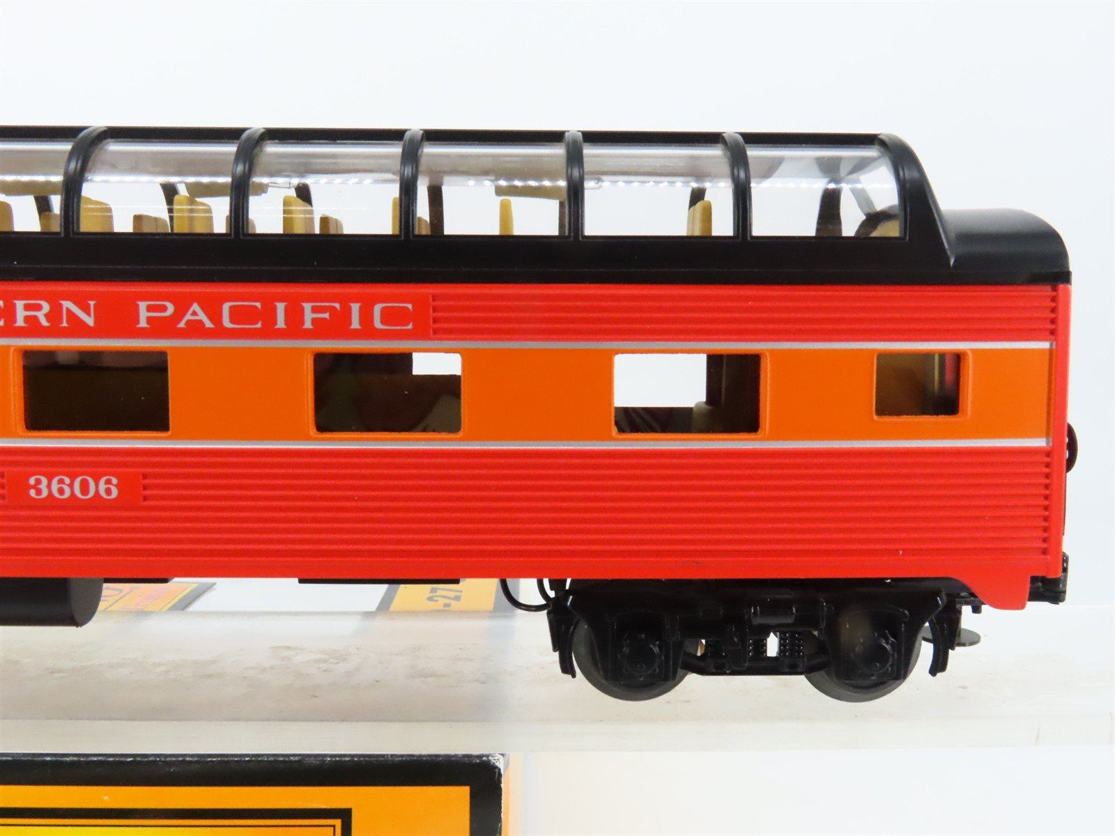 O Gauge 3-Rail MTH Rail King 30-3065 SP Southern Pacific Dome Passenger #3606