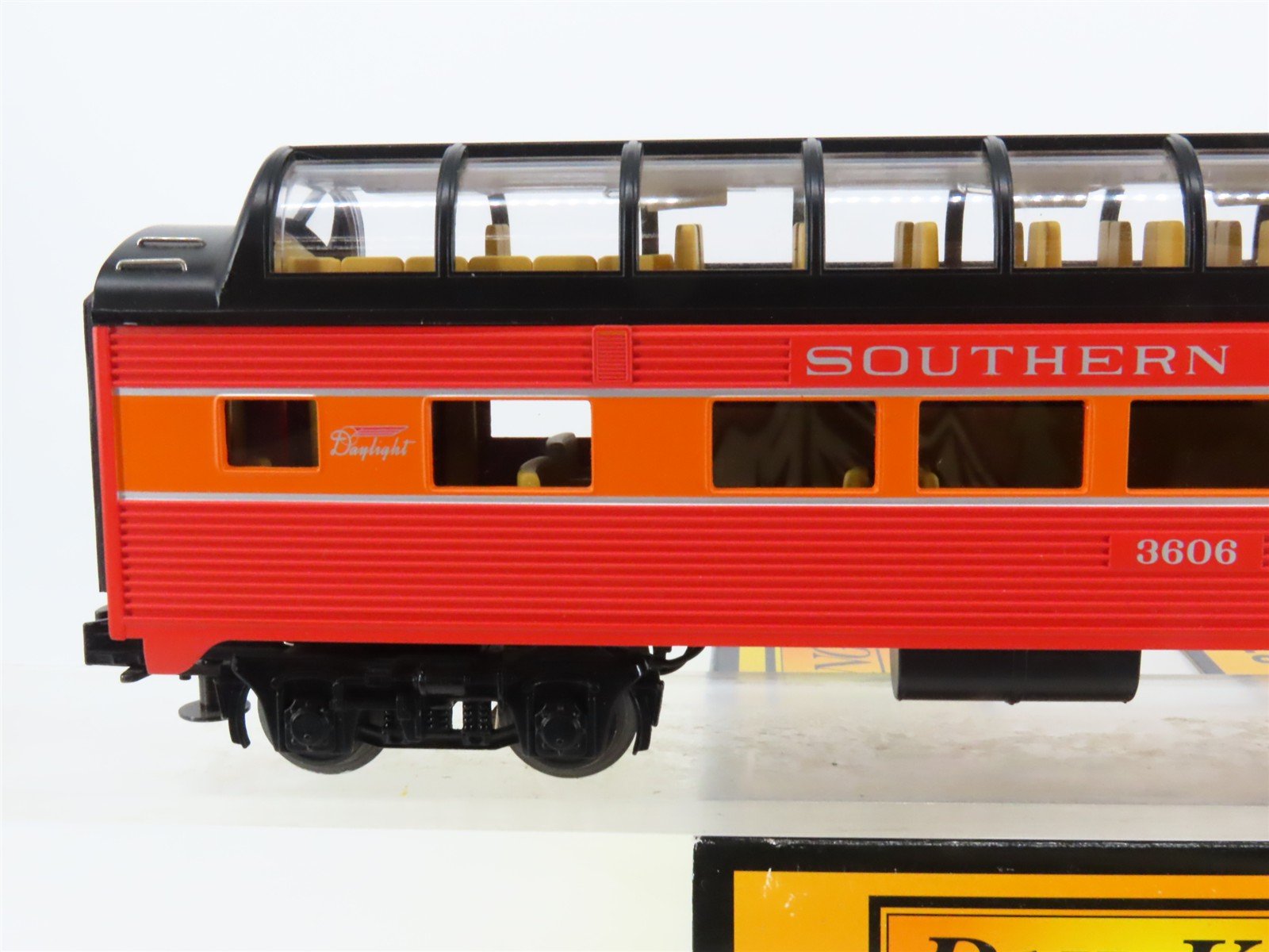 O Gauge 3-Rail MTH Rail King 30-6065 SP Southern Pacific Dome Passenger #3606