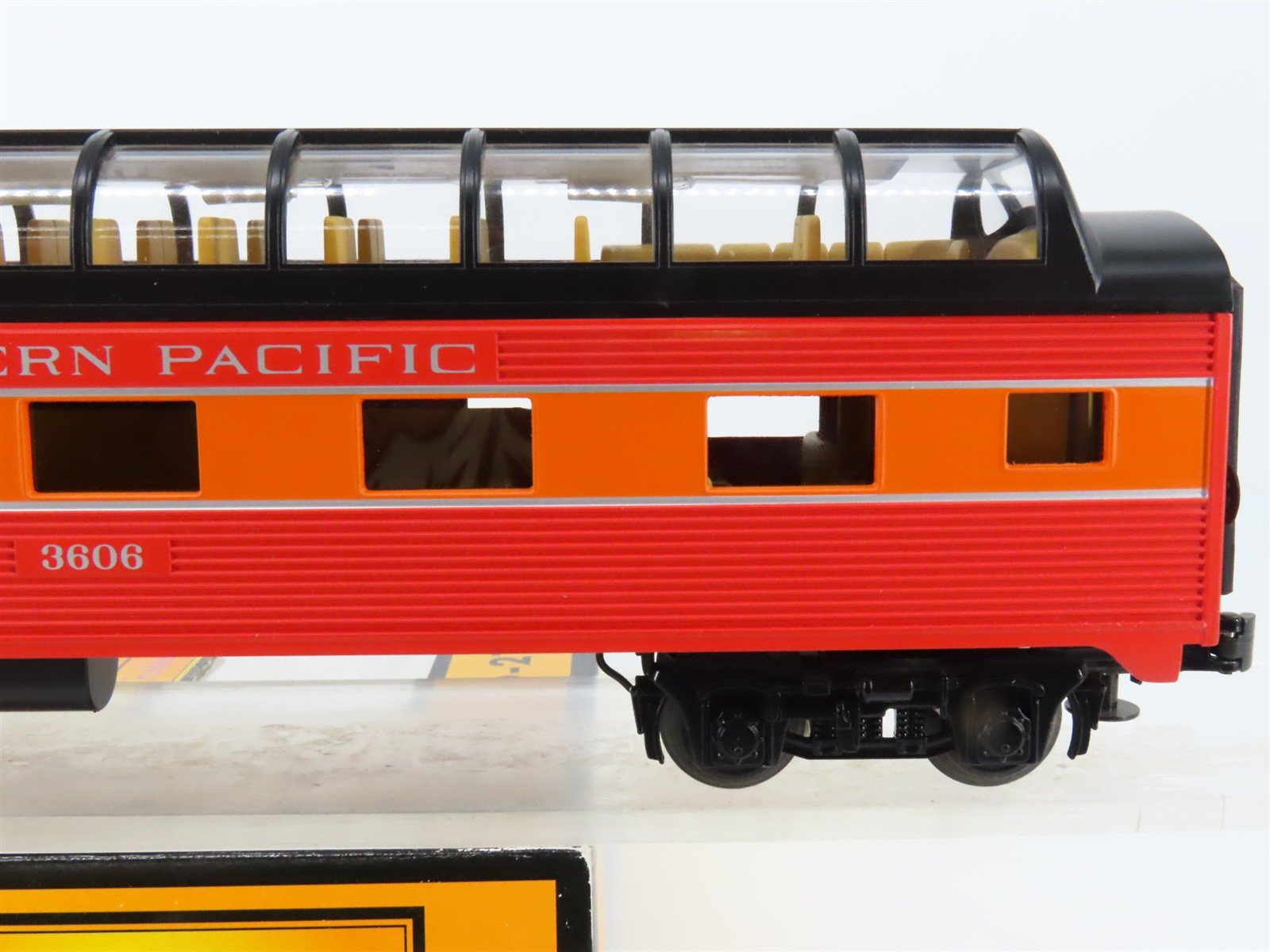 O Gauge 3-Rail MTH Rail King 30-6065 SP Southern Pacific Dome Passenger #3606