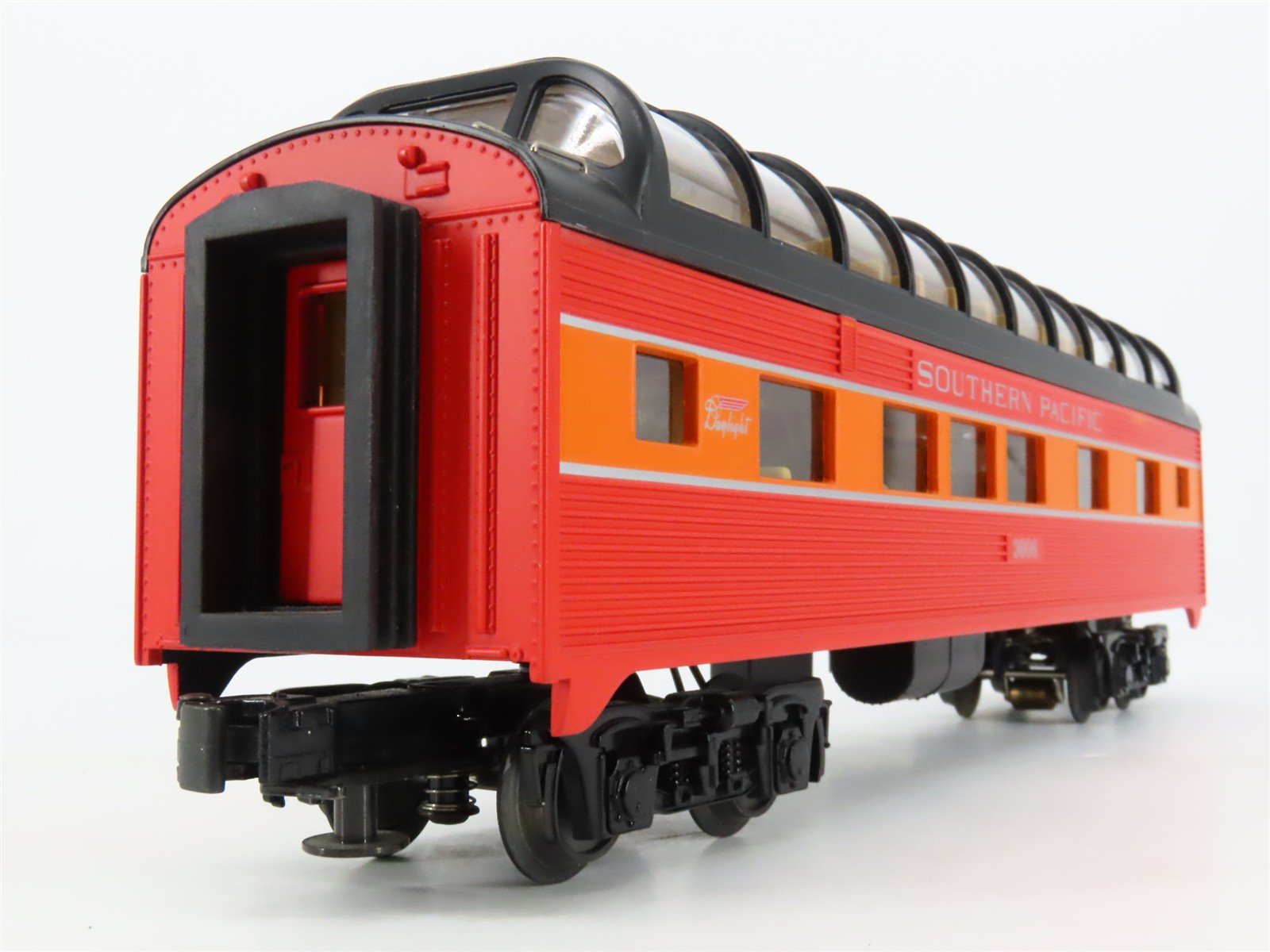 O Gauge 3-Rail MTH Rail King 30-6065 SP Southern Pacific Dome Passenger #3606