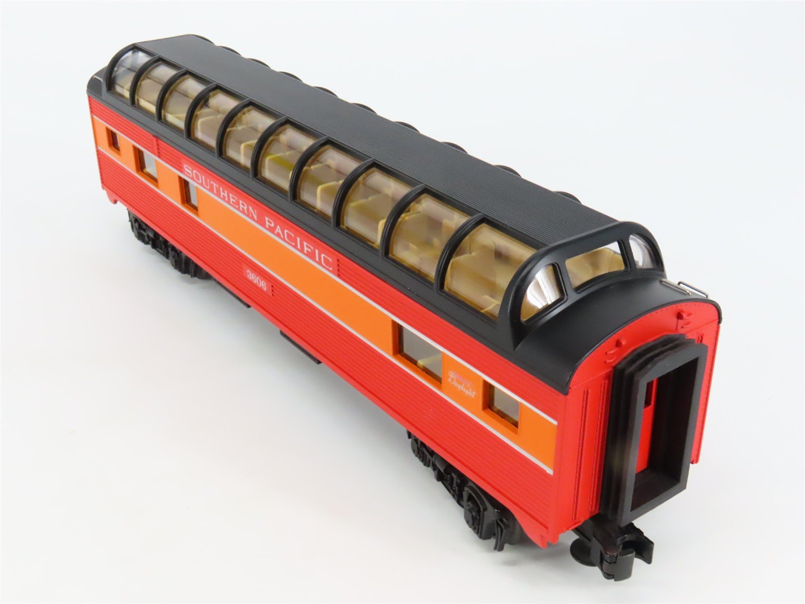 O Gauge 3-Rail MTH Rail King 30-6065 SP Southern Pacific Dome Passenger #3606