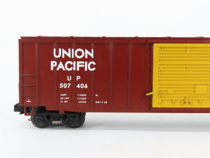 O Gauge 3-Rail MTH UP Union Pacific Railroad Single Door Box Car #507406