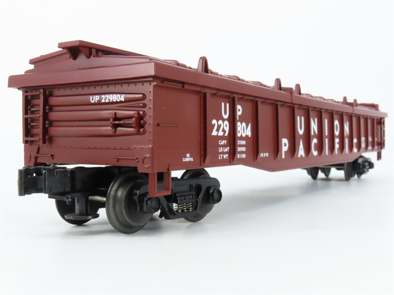 O Gauge 3-Rail MTH UP Union Pacific Railroad Covered Gondola #229804