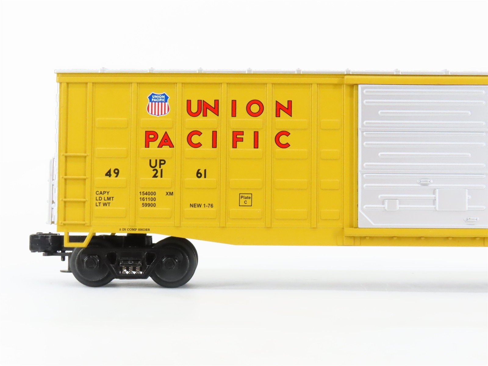 O Gauge 3-Rail MTH UP Union Pacific Railroad Single Door Box Car #492161