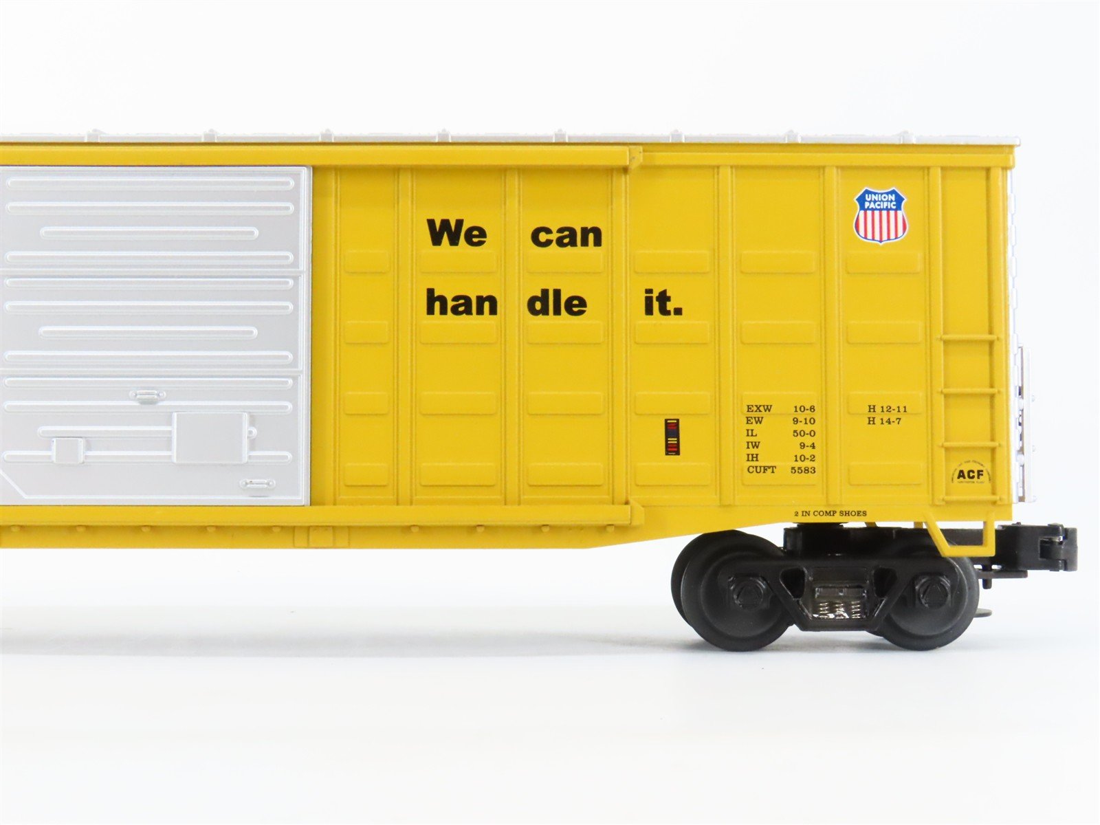 O Gauge 3-Rail MTH UP Union Pacific Railroad Single Door Box Car #492161