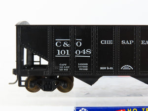 HO Scale Roundhouse 1499 C&O Progress 3-Bay Open Hopper #101048 - Upgraded