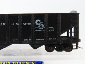HO Scale Roundhouse 1499 C&O Progress 3-Bay Open Hopper #101059 - Upgraded