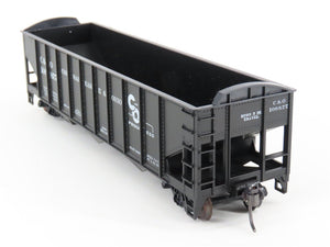 HO Scale Roundhouse 1499 C&O Progress 3-Bay Open Hopper #108877 - Upgraded