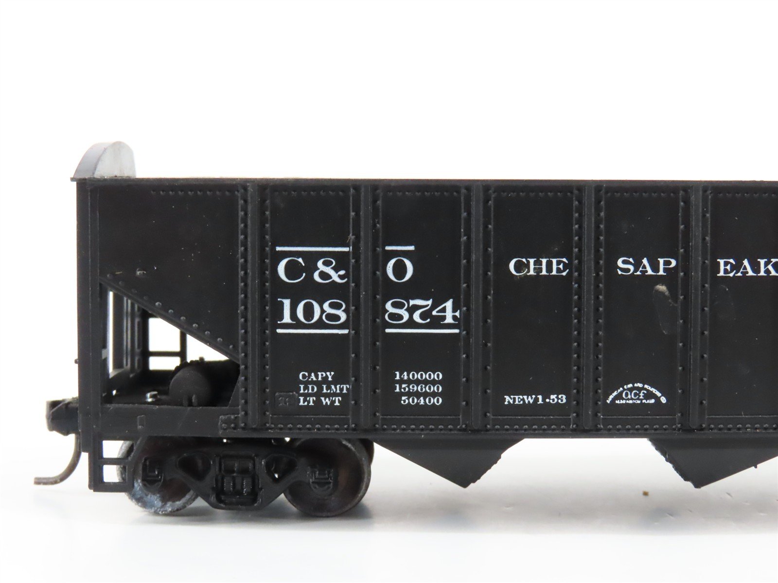 LOT of 2 HO Scale Roundhouse 1499 C&O 