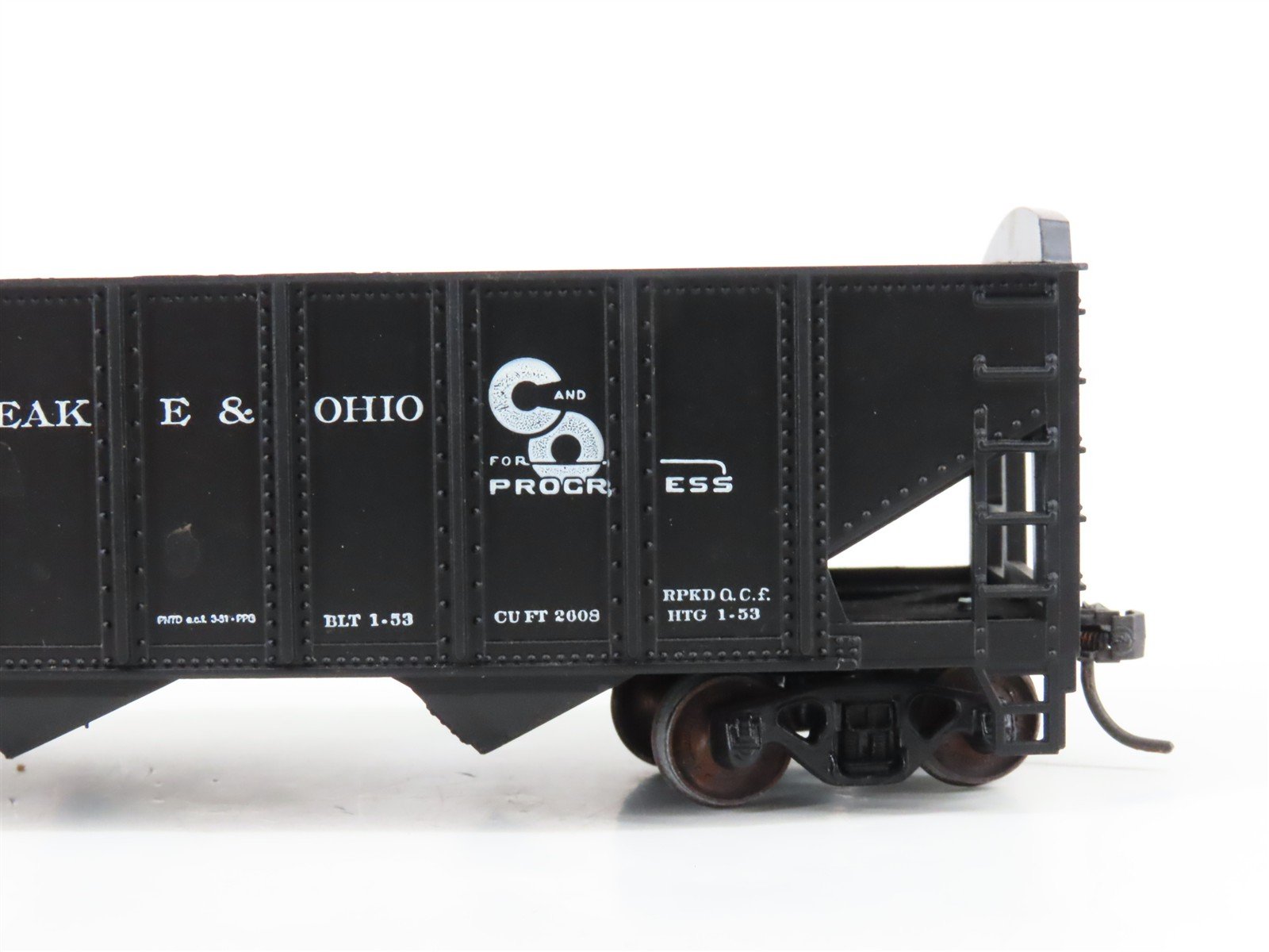 LOT of 2 HO Scale Roundhouse 1499 C&O 