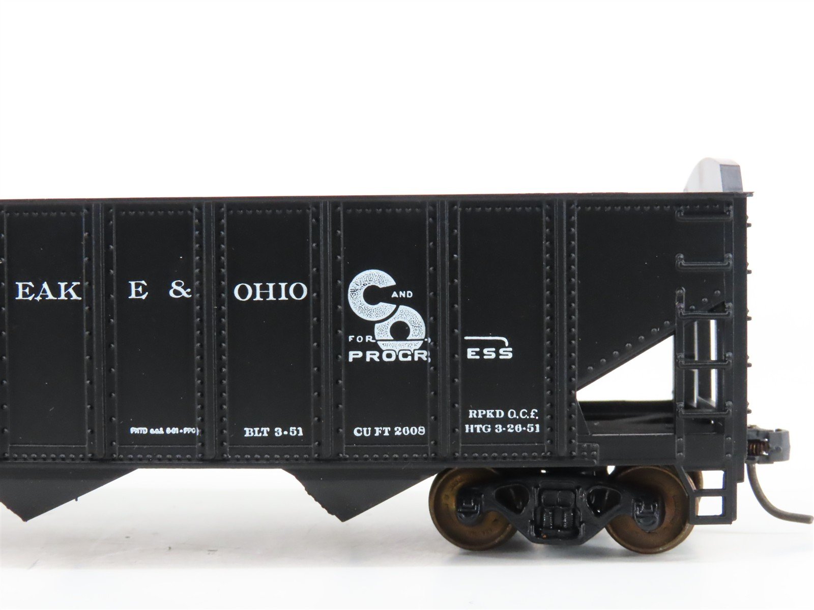 LOT of 2 HO Scale Roundhouse 1499 C&O 