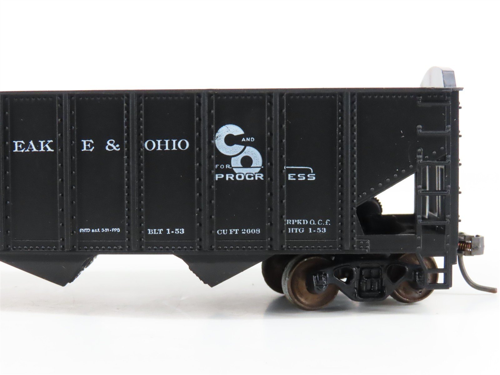 LOT of 2 HO Scale Roundhouse 1499 C&O 