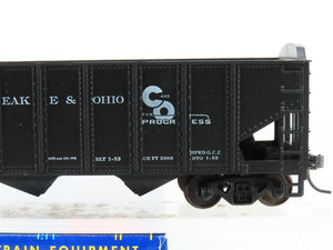 HO Scale Roundhouse 1499 C&O Progress 3-Bay Open Hopper #108874 - Upgraded