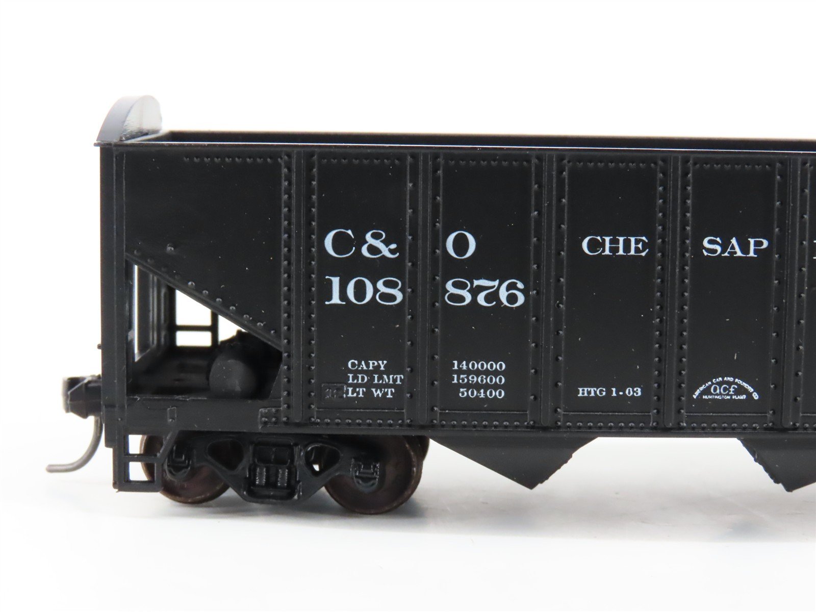 LOT of 2 HO Scale Roundhouse 1499 C&O 