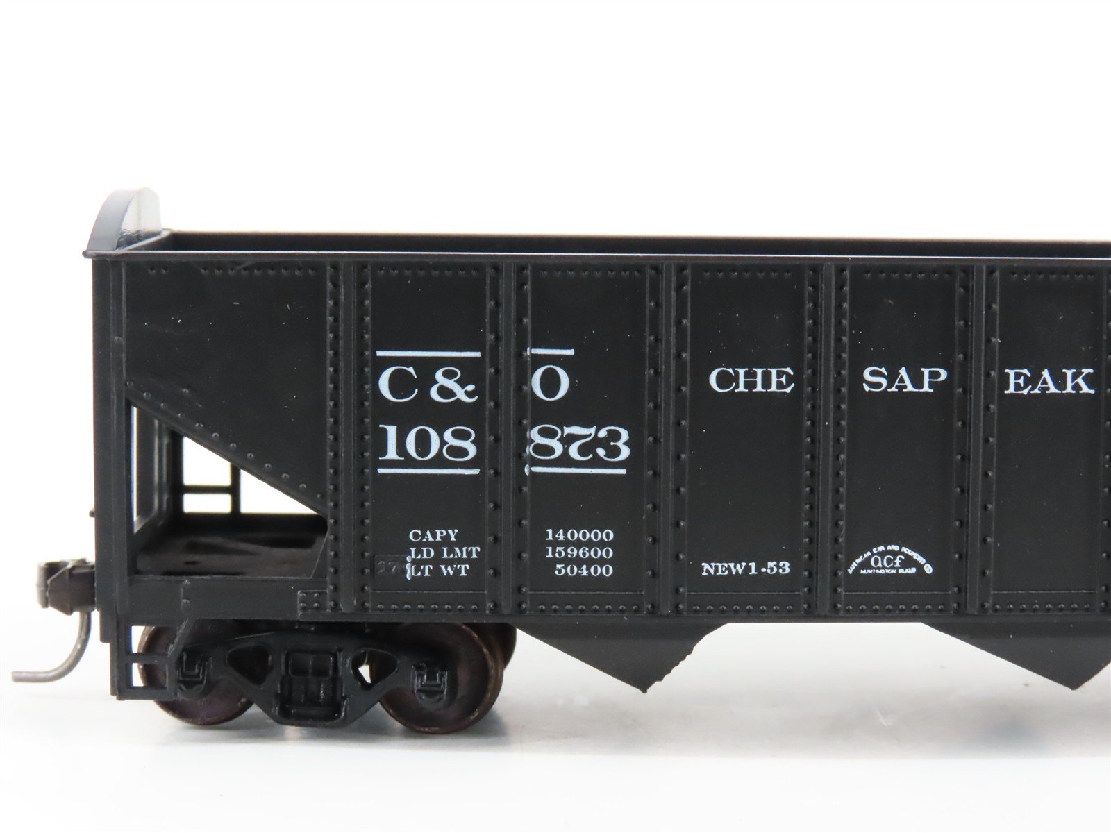 LOT of 2 HO Scale Roundhouse 1499 C&O 