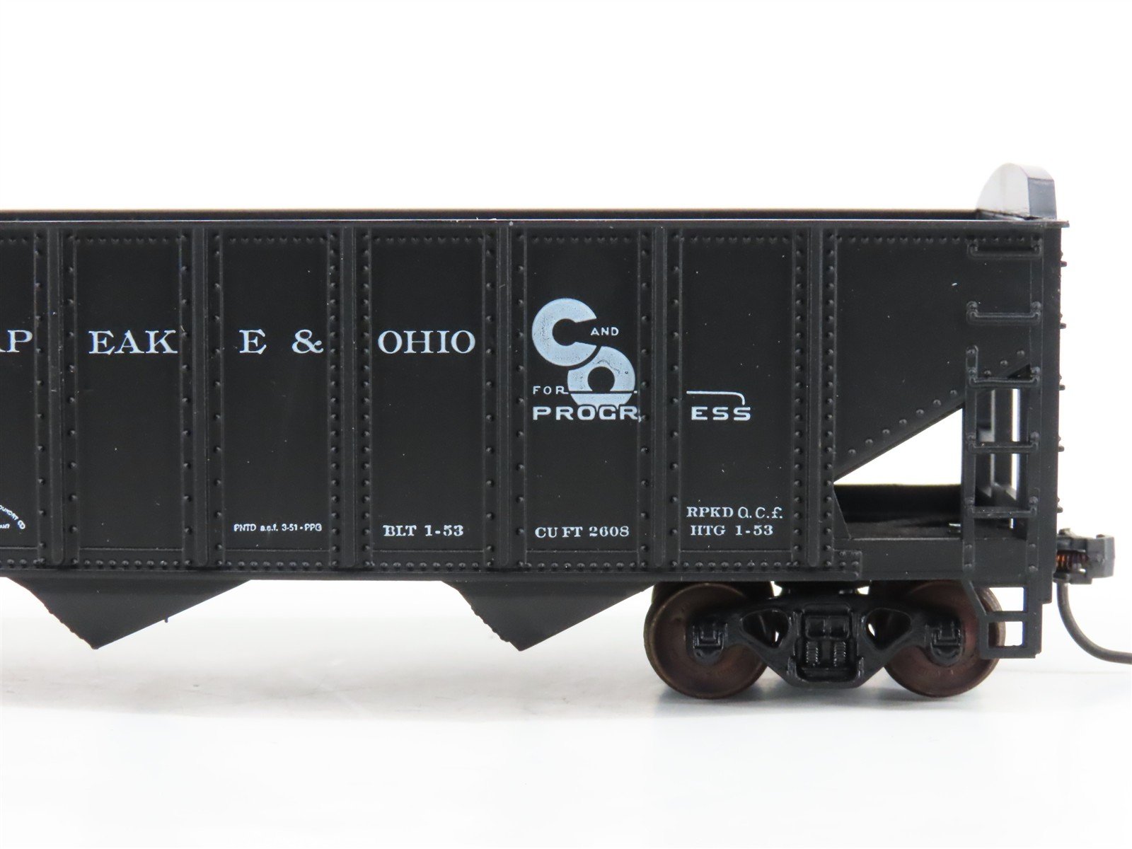 LOT of 2 HO Scale Roundhouse 1499 C&O 