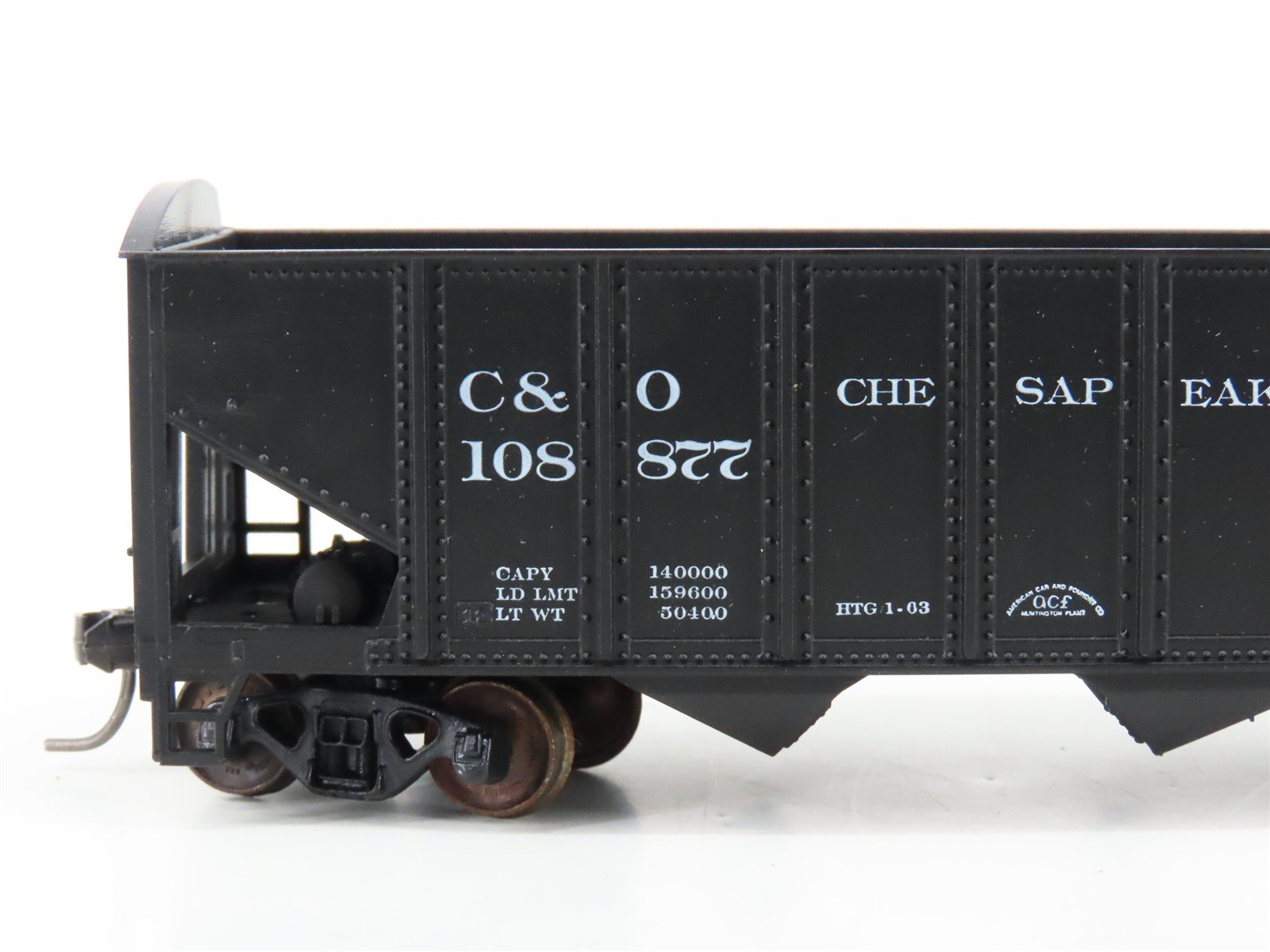 LOT of 2 HO Scale Roundhouse 1499 C&O 