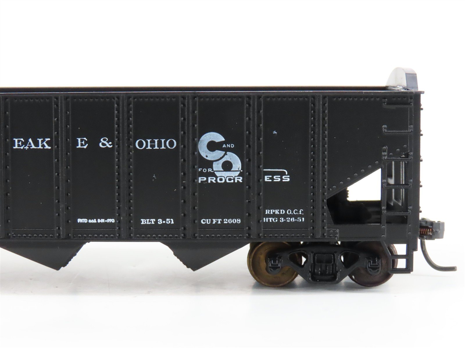 LOT of 2 HO Scale Roundhouse 1499 C&O 
