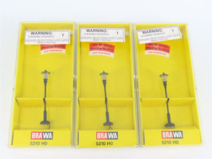 LOT of 3 HO 1/87 Scale BRAWA 5210 Street Lights