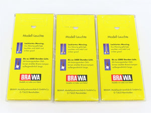 LOT of 3 HO 1/87 Scale BRAWA 5210 Street Lights
