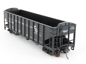 HO Scale Roundhouse 1499 C&O Progress 3-Bay Open Hopper #101058 - Upgraded