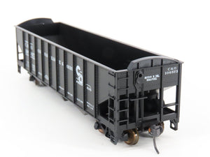 LOT of 2 HO Scale Roundhouse 1499 C&O Progress 3-Bay Open Hopper - Upgraded