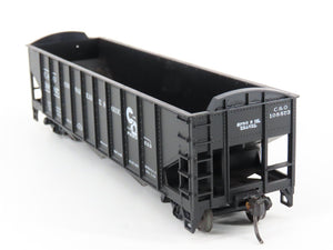 LOT of 2 HO Scale Roundhouse 1499 C&O Progress 3-Bay Open Hopper - Upgraded