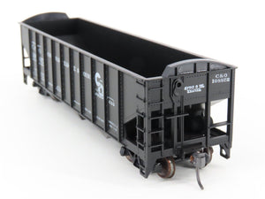 LOT of 2 HO Scale Roundhouse 1499 C&O Progress 3-Bay Open Hopper - Upgraded