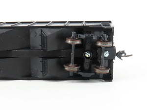 LOT of 2 HO Scale Roundhouse 1499 C&O Progress 3-Bay Open Hopper - Upgraded