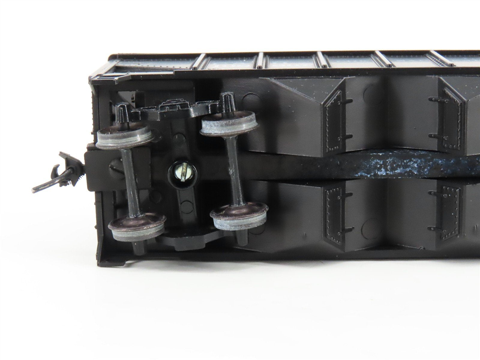 LOT of 2 HO Roundhouse 1499 C&O Progress 3-Bay Hopper w/ Coal Load - Upgraded