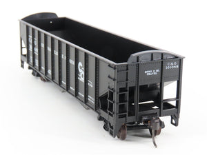 HO Scale Roundhouse 1499 C&O Progress 3-Bay Open Hopper #101048 - Upgraded